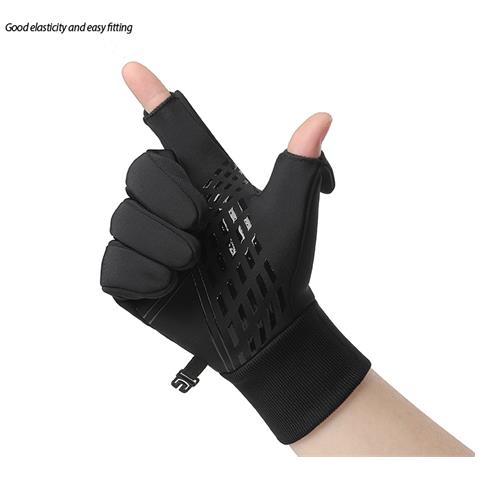 Nuovi Guanti Sportivi Invernali Da Uomo Per Esterni Black L - Foto 2