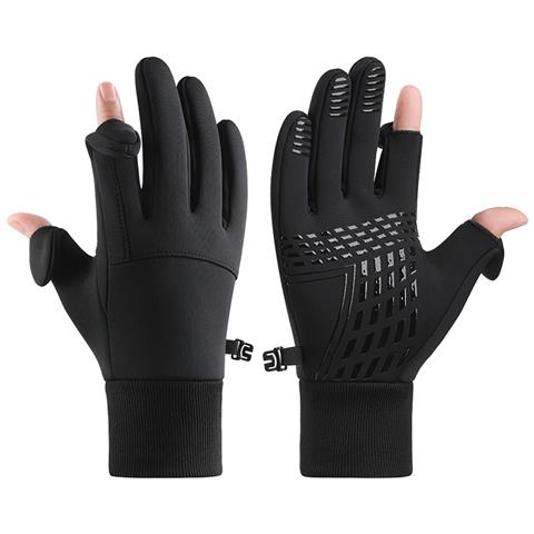 Nuovi Guanti Sportivi Invernali Da Uomo Per Esterni Black L - Foto 1