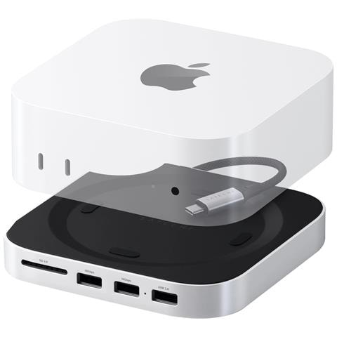 ST-GNMMES replicatore di porte e docking station per laptop Cablato USB 3.2 Gen 2 (3.1 Gen 2) Type-C Argento - Foto 2