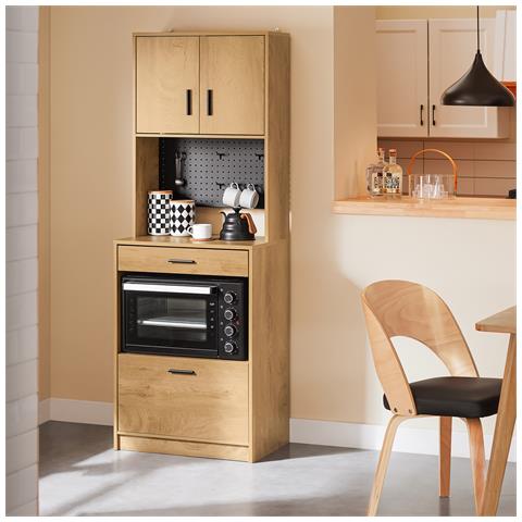 Sobuy Credenza Alta Da Cucina 60x40x170 Cm Fsb98-n - Foto 7