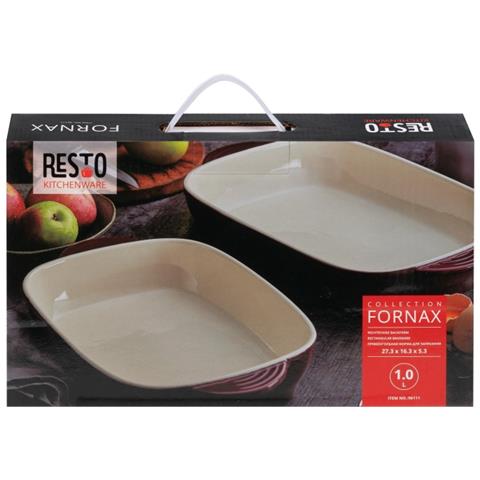 96111 teglia da forno 1 L Rettangolare Ceramica Pirofila casseruola - Foto 7