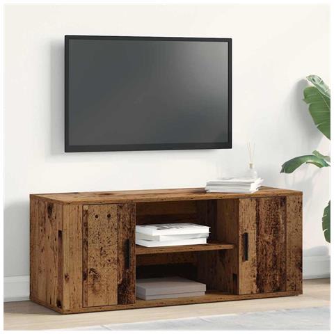 Mobile per TV  in legno vecchio 100x35x40 cm in legno ingegnerizzato - Foto 2