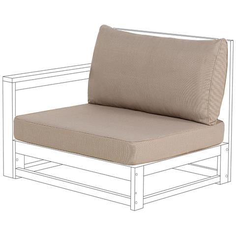 Set Di Copricuscini Per Esterni Timor Tortora - Foto 2