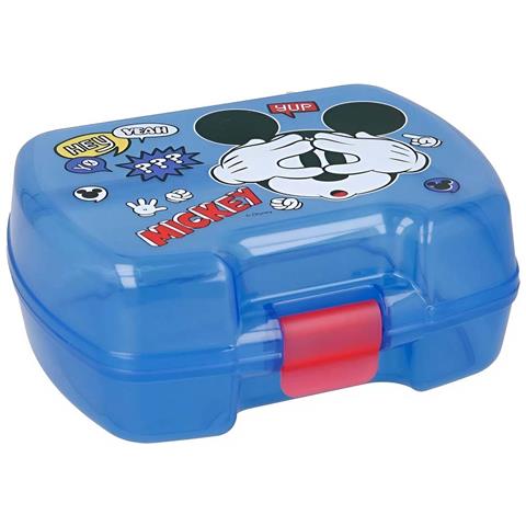Contenitore Per Alimenti Per Bambini In Plastica Ultra Solida, Celeste - Foto 1
