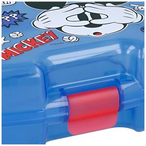 Contenitore Per Alimenti Per Bambini In Plastica Ultra Solida, Celeste - Foto 2