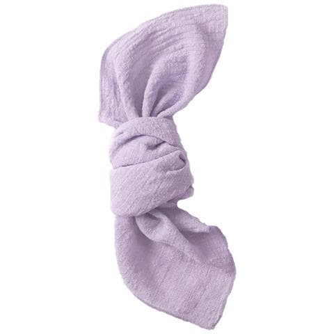 Set Di 12 Tovaglioli Da Tavola In Cotone Viola - Tovaglioli In Tessuto Orlato Per Matrimoni E Feste Purple - Foto 1