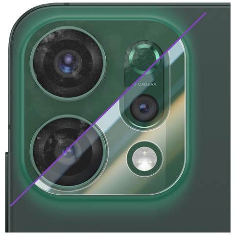 Protezione Per Obiettivo Fotocamera Per Oppo Reno 14 Ultra Resistente, Trasparente - Foto 5