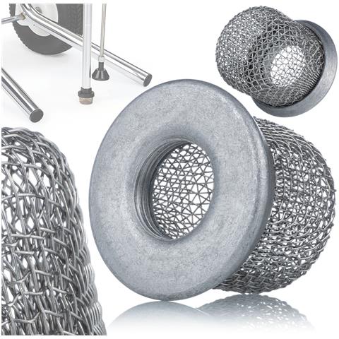 Filtro Metallico Per Sistema Di Aspirazione 40mm X 21mm - Compatibile Con Graco St Max 395/495, Ultra 395/495/595 | 10 Mesh, Alta Qualità - Foto 1