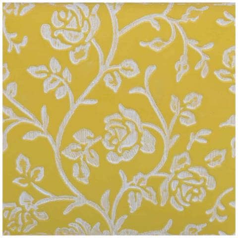 Cestino In Metallo Giallo 22,5x13,5x11,5 B20x11 - Foto 6