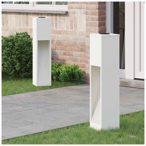Lucina LED Solare da Percorso 2 pcs Bianco - Foto 2