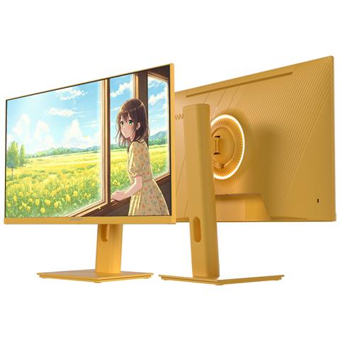JN-I238FHD120F-HSP-YE Monitor PC 60,5 cm (23.8") 1920 x 1080 Pixel Full HD LCD Giallo - Foto 1