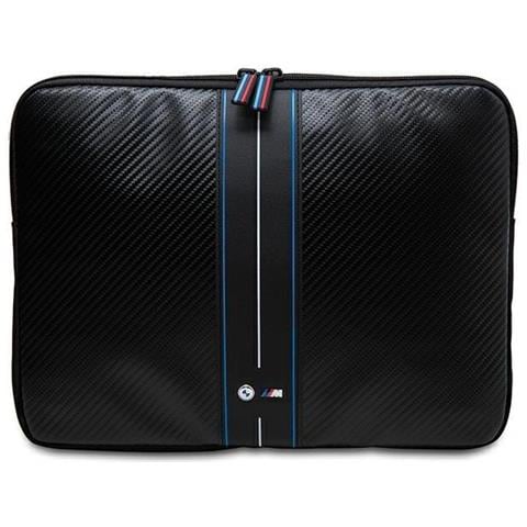 Custodia Bmw Carbon & Blue Stripe Per Laptop Da 14 Pollici - Nera - Foto 2
