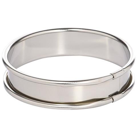 68107 - Stampo rotondo per torte (2,2 cm, acciaio inox) - Foto 1