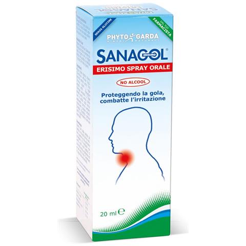 Sanagol Spray Erisimo Senza Alcool 20 ml - Foto 1