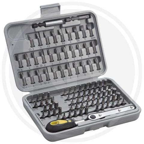 Set CACCIAVITI MAGNETICI con INSERTI 99 pz con VALIGETTA in ABS - Foto 2