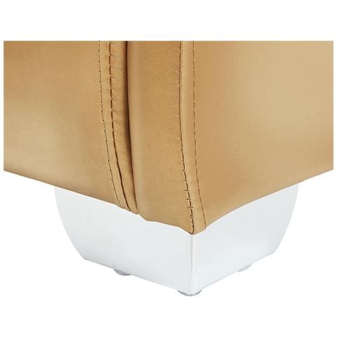 Letto Matrimoniale Ad Acqua In Pelle Oro 160 X 200 Cm - Paris - Foto 30