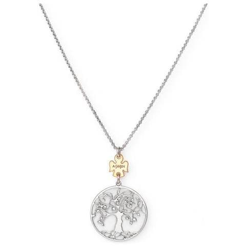 Collana In Argento 925 - Collezione Albero Della Vita - Colore Rodio / rosè - Misura Unica - Foto 2