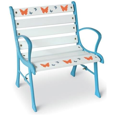 Poltrona Sedia Ghisa E Legno 43x40xh50 Bambino Bambina Bimba - Foto 1