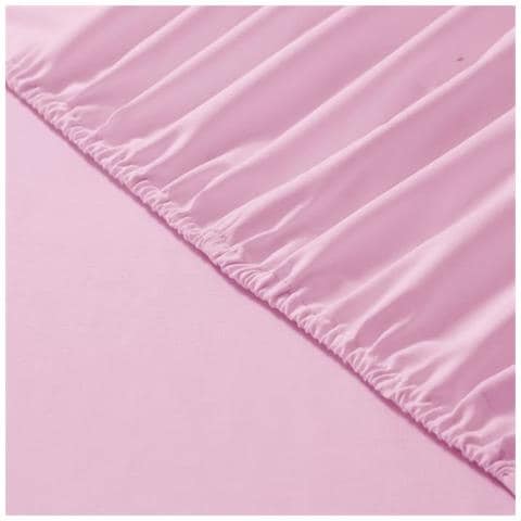 Lenzuola Con Angoli Vision Rosa 140x190 100% Cotone - Foto 5