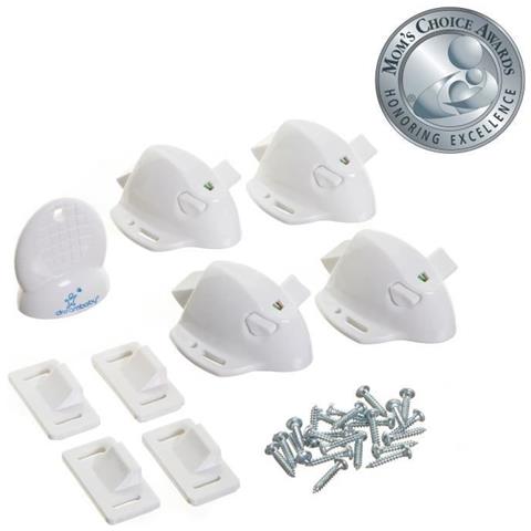 Dreambaby F855 Serratura Magnetica Autoadesiva (4 Serrature E Chiave 1), Bianco - Foto 6