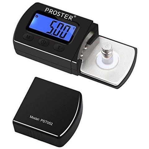 Stylus Forza Digital Giradischi Stilo Forza Calibro Della Scala Del Tester 0.01-5g Lcd Retroilluminato Cartuccia Scales Calibro Per Giradischi Tonearm Phono Cartuccia-con Pesi Di Calibrazione 5g - Foto 1
