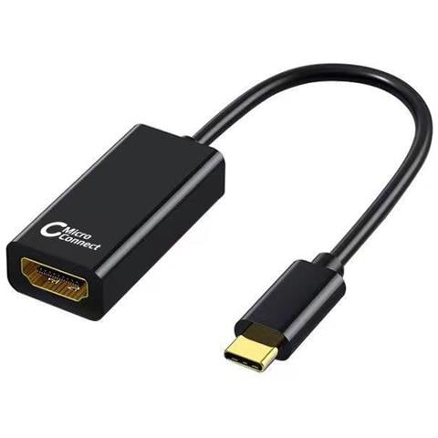 Usb3.1chdmis Cavo E Adattatore Video 0,2 M Usb Tipo-c Hdmi Argento (usb-c To Hdmi Slim, Black - 4k60hz Vide - Foto 2