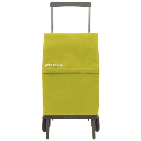 Passeggino Mercato Pieghevole 2 Ruote 40l Verde - Ple001lima - Foto 1