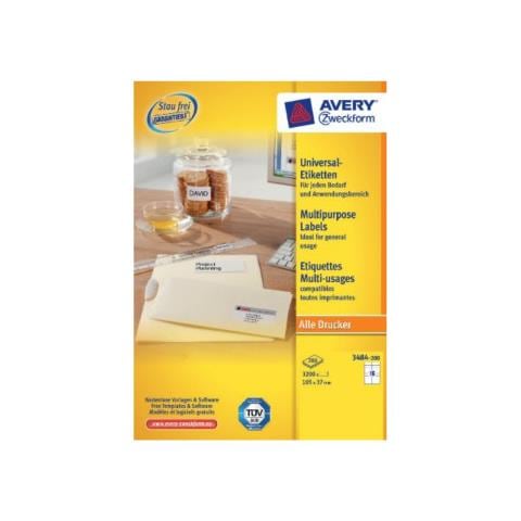 Adesivi A4 Etichette Indirizzi Per Amazon FBA - 1200 Pezzi, 6 Per - Foto 3