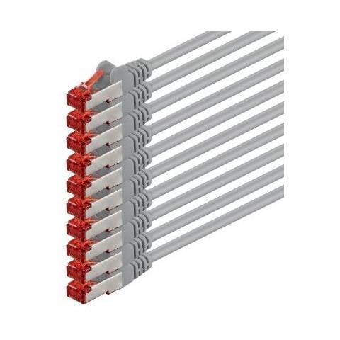 0.25m Cat6 SSTP, 0,25m, Cat6, S / FTP (S-STP) - Foto 1