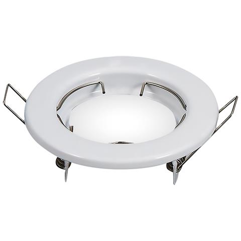 V-tac Vt-929 Portafaretti Da Incasso Rotondo Policarbonato Bianco Box 2pcs Per Lampadine Gu10-gu5.3 - Sku 6640 - Foto 2