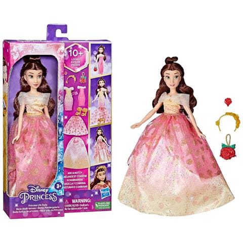 Life - Belle Fashion Doll - 10 Combinazioni Di Outfit, Giocattolo Per Bambini Dai 3 Anni In Su - Foto 2