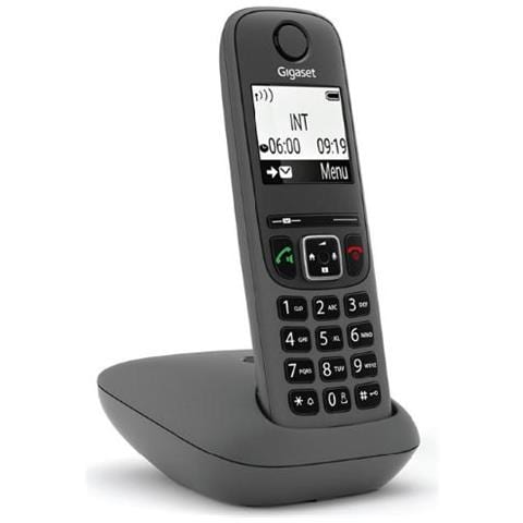 Telefono Cordless AS490 Analog /DECT con Vivavoce Colore Nero - Foto 1