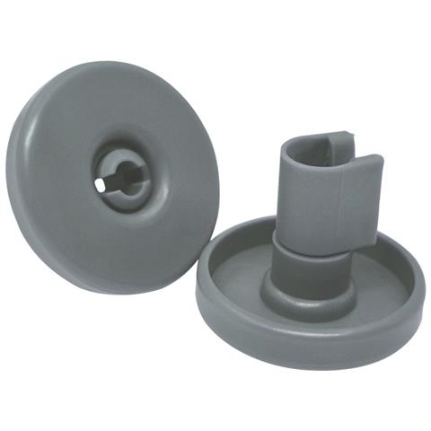 Ruote Cestello Per Lavastoviglie Pacco Da 8 Grigio Scuro 40 Mm Aeg Privileg Zanussi - Foto 5