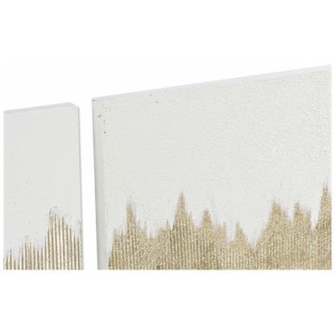 Quadro Dkd Home Decor Astratto 120 X 3 X 60 Cm (2 Unità) - Foto 3