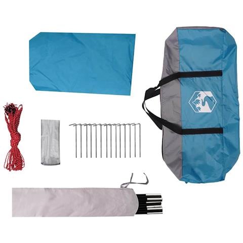 Telone Da Campeggio Blu 460x305x210 Cm Impermeabile - Foto 10