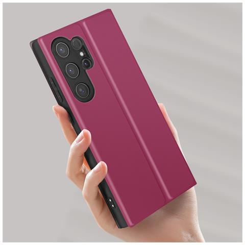 Custodia Per Samsung Galaxy S24 Ultra Soft-touch Portacarte Supporto - Foto 5