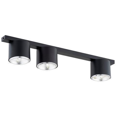 Lampada A Sospensione Motif - Nero, Oro - Acciaio Verniciato A Polvere - 82x100x11 Cm - Foto 1