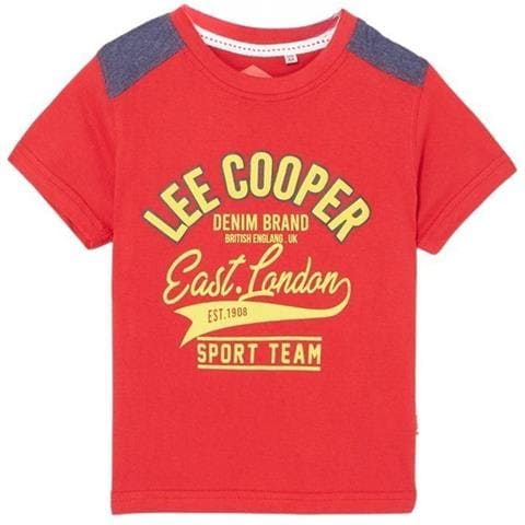 T-shirt glc0125 tmc rouge-6a Ragazzo - Foto 1