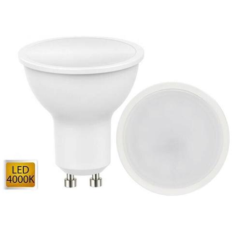 Faretto Led 8 Watt Gu10 Da Incasso Lampadina 8w Luce Naturale 4000k - Foto 1