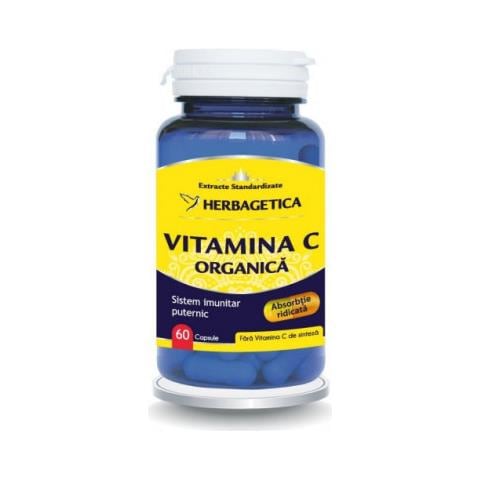 Supplemento Dietetico Vitamine C Organica, 60 Capsule - Foto 1