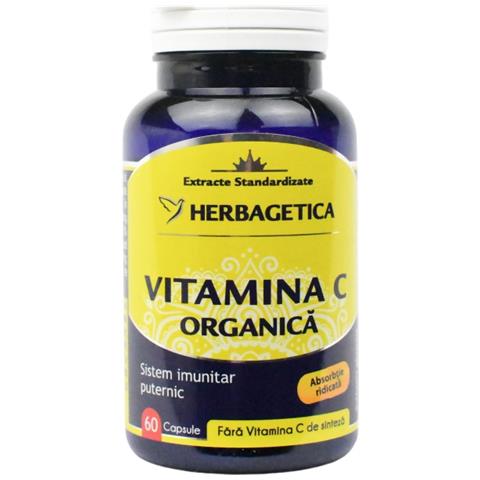 Supplemento Dietetico Vitamine C Organica, 60 Capsule - Foto 2