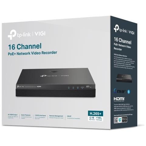 VIGI NVR2016H-16MP Videoregistratore di rete (NVR) Nero - Foto 2
