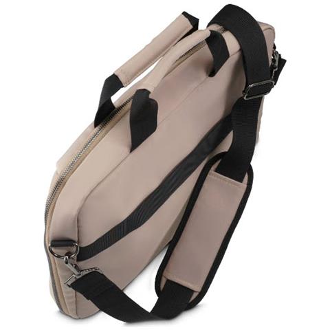 Premium Lightweight 35,8 cm (14.1") Borsa con caricamento dall'alto Beige - Foto 11