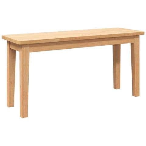 Panca 90 cm in Legno Massello di Hevea - Foto 1