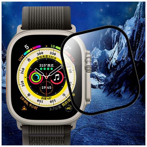 Pellicola Protettiva Per Schermo 2 Pezzi Per Apple Watch Ultra 49 Mm, Vetro Temperato - Foto 2