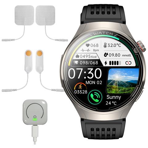 Smartwatch Con Ausilio Per Il Sonno E Massaggio Silver - Foto 1