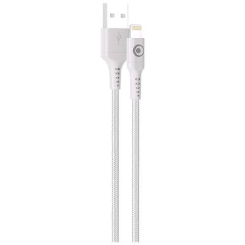 Cavo Di Ricarica E Trasferimento Usb-a /lightning 2,4a Fastcharge 12w 1,2m, Bianco - Foto 5