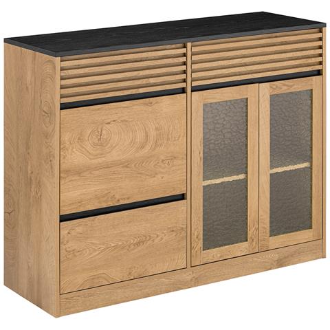 Sobuy Credenza Cucina 112x40x89 Cm Fsb99-n - Foto 1