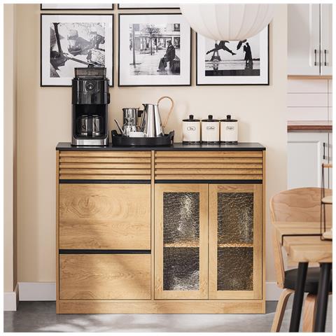 Sobuy Credenza Cucina 112x40x89 Cm Fsb99-n - Foto 7