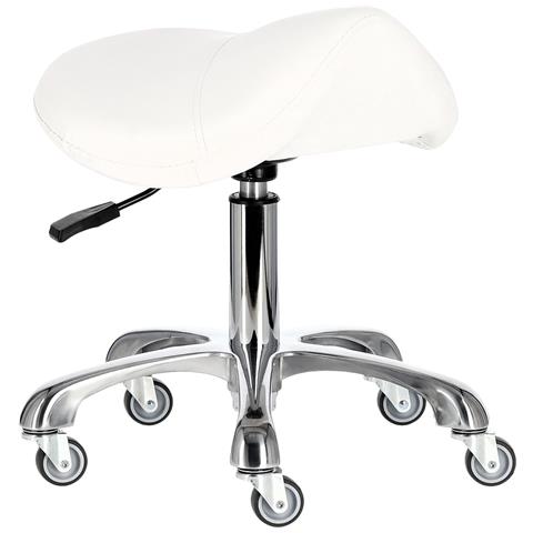 Sgabello Da Parrucchiere Estetista Sedile A Sella Sedia Spa Mobile Calissimo - Foto 6